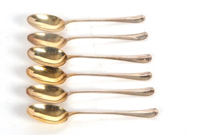 Lot 174 - A set of six Victorian Hanovarian rat-tail...