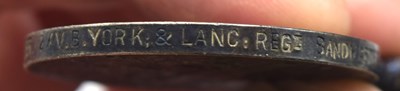 Lot 18 - ERVII Volunteer long service medal impressed...