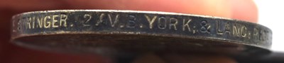 Lot 18 - ERVII Volunteer long service medal impressed...