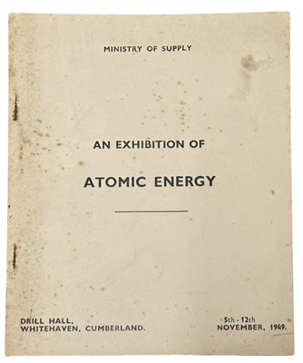 Lot 1373 - ATOMIC ENERGY. An Exhibition of Atomic Energy....