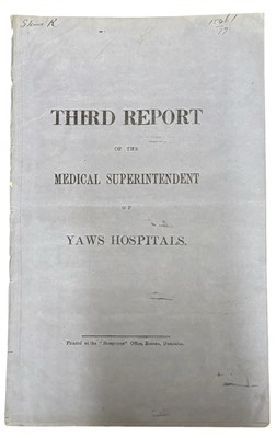 Lot 1438 - DOMINICA. Third Report of the medical...