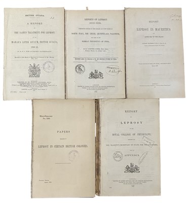 Lot 1447 - LEPROSY. BRITISH COLONIES. Six Reports....