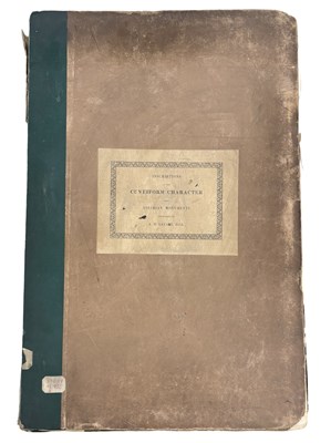 Lot 1225 - A. H. LAYARD Inscriptions in the Cuneiform...