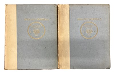 Lot 1301 - English Cathedrals, 2 volume set., one of 250...