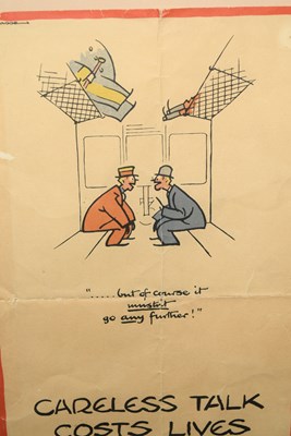 Lot 107 - Original vintage Second World War poster by...