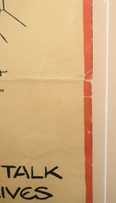 Lot 107 - Original vintage Second World War poster by...