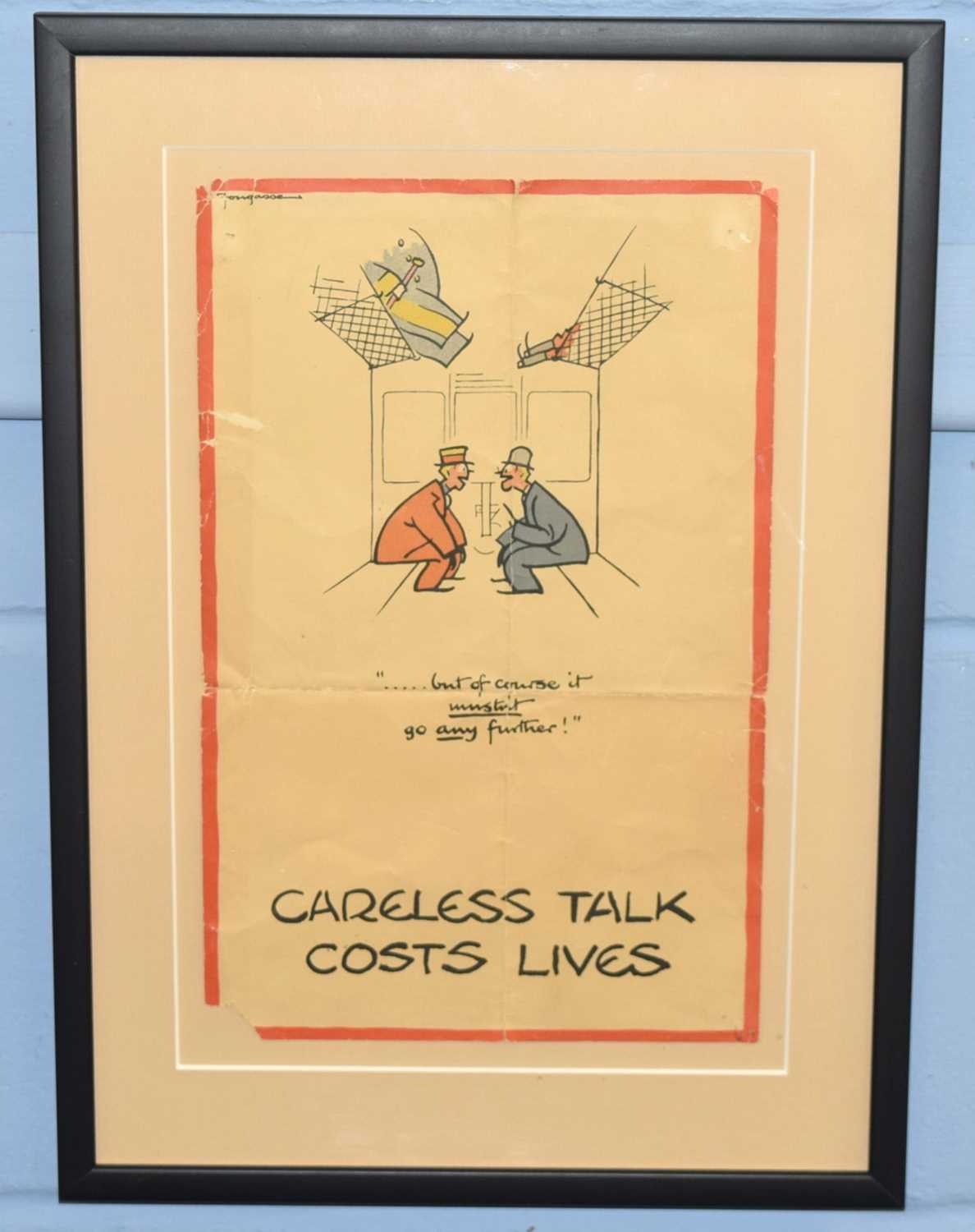 Lot 107 - Original vintage Second World War poster by...