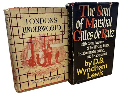Lot 225 - MURDER AND MAYHEM! 2 Titles: PETER QUENNELL...