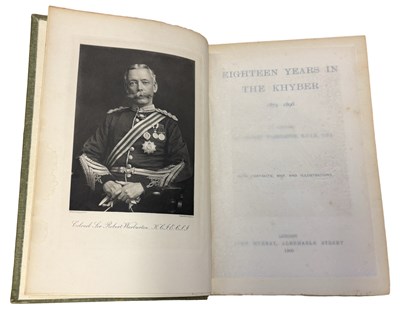 Lot 8 - COLONEL SIR ROBERT WARBURTON: EIGHTEEN YEARS...