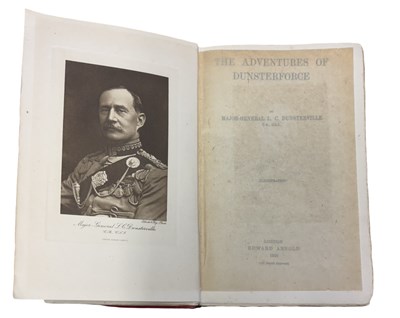 Lot 10 - MAJOR-GENERAL L C DUNSTERVILLE: THE ADVENTURES...