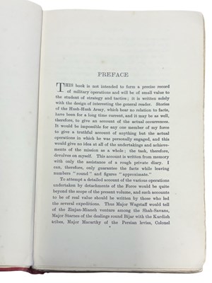 Lot 10 - MAJOR-GENERAL L C DUNSTERVILLE: THE ADVENTURES...