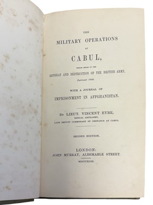 Lot 31 - LIEUT. VINCENT EYRE: THE MILITARY OPERATIONS...