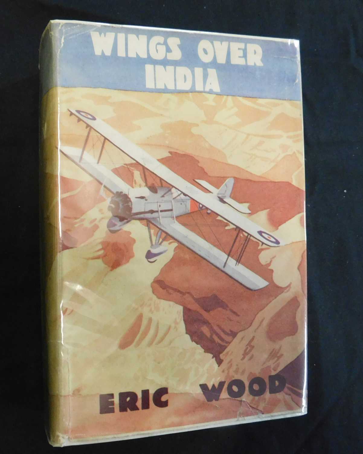 Lot 65 - ERIC WOOD: WINGS OVER INDIA, London, The Ace...