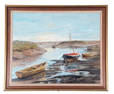 Lot 823 - Phillipa Leigh (British, Contemporary), "Boats...