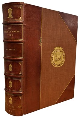 Lot 695 - RUSSELL: 'THE PRINCE OF WALES' TOUR: A DIARY IN INDIA; WITH SOME ACCOUNT OF THE