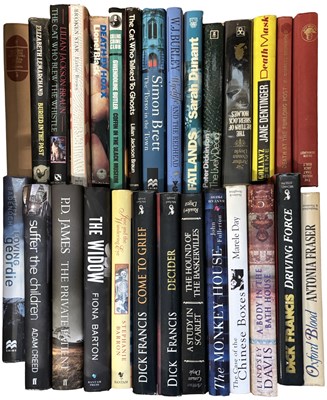 Lot 1016 - ONE BOX: Mixed contemporary crime fiction