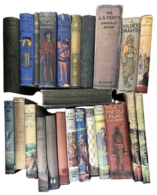 Lot 922 - ONE BOX: Various G A Henty titles