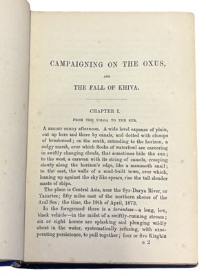 Lot 22 - J A MAC GAHAN: CAMPAINGING ON THE OXUS, AND...