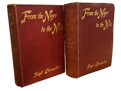 Lot 722 - LIEUTENANT BOYD ALEXANDER: FROM THE NIGER TO...