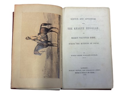 Lot 19 - ROBERT HENRY WALLACE DUNLOP: SERVICE AND...