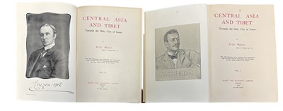 Lot 726 - SVEN HEDIN: CENTRAL ASIA AND TIBET TOWARDS THE...