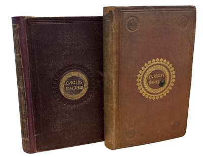 Lot 721 - THE HON ROBERT CURZON: 2 Titles: ARMENIA - A...