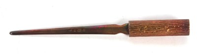 Lot 196 - An Elizabeth II silver letter opener having a...