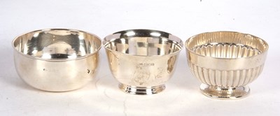 Lot 201 - Mixed Lot: A George VI silver plain bowl,...