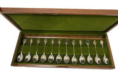 Lot 223 - The Royal Horticultural Society Flower spoons,...