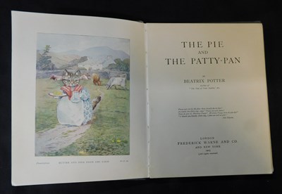 Lot 87 - BEATRIX POTTER: PIE AND THE PATTY-PAN, London...