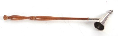 Lot 233 - An Asprey & Garrard silver candle snuffer on a...