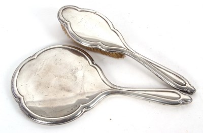 Lot 263 - A hallmarked silver mounted dressing table...