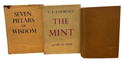 Lot 731 - T E LAWRENCE: 3 Titles: SEVEN PILLARS OF...