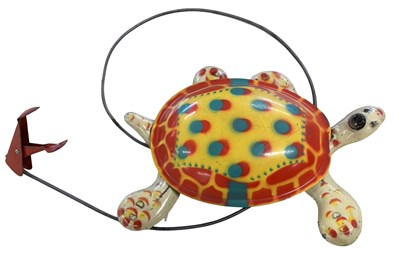 Lot 271 - A vintage MOBO wheeled tortoise