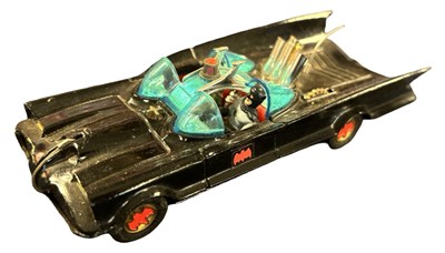 Lot 48 - A die-cast Corgi Batmobile with original figures