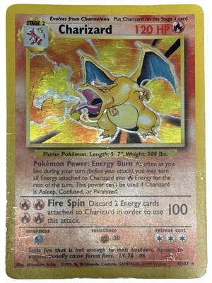 Lot 200 - POKEMON TCG 1999: First edition Charizard...
