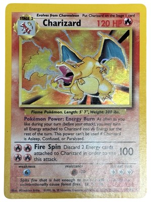 Lot 204 - POKEMON TCG 1999: First edition  Charizard...