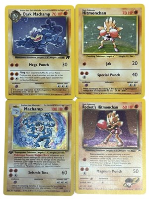 Lot 198 - POKEMON TCG 1999 first generation holographics:...
