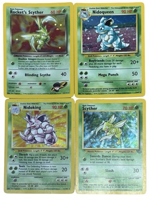 Lot 202 - POKEMON TCG 1999 first generation holographics:...