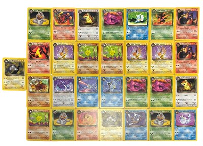 Lot 194 - POKEMON TCG 1999-2000: Team Rocket / Dark...
