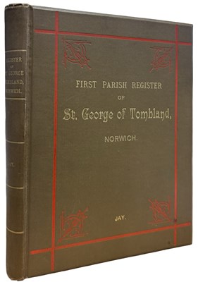 Lot 511 - THE FIRST PARISH REGISTER OF ST. GEORGE OF...