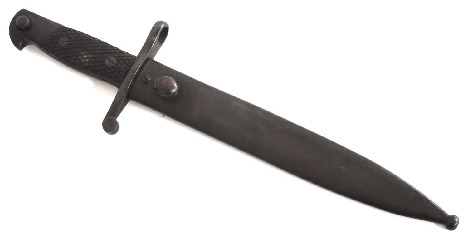 Lot 78 - Second World War Spanish Bolo Bayonet and...
