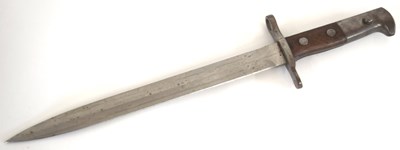 Lot 75 - 20th century Swiss Schmidt Rubin M1918 bayonet...