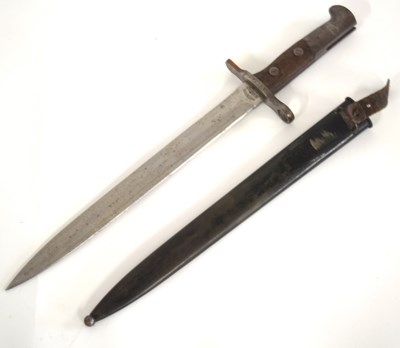 Lot 75 - 20th century Swiss Schmidt Rubin M1918 bayonet...
