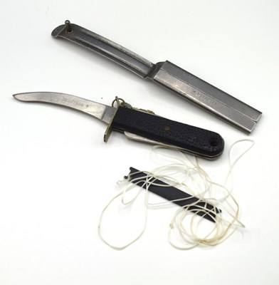 Lot 90 - British Post War Mk3 RAF Pilot survival knife...