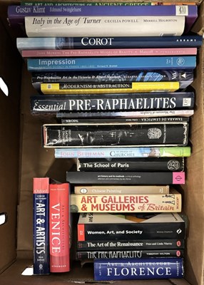 Lot 1018 - ONE BOX: Various art, artists and...