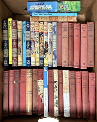 Lot 981 - ONE BOX: A large collection of Enid Blyton...