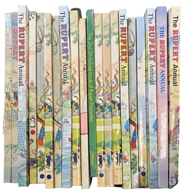 Lot 988 - ONE BOX: 1990s-2000s reprint RUPERT annuals