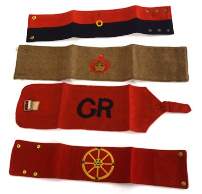 Lot 50 - Quantity of four First World War period...