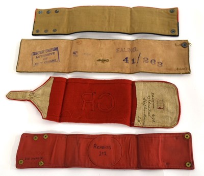 Lot 50 - Quantity of four First World War period...